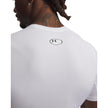 Under Armour Mens Armour HeatGear Compression Short-Sleeve T-Shirt, White (100)/Black, Small 🍁 All In One Marketplace Canada