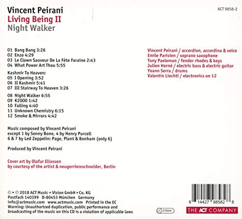 Vincent Peirani / Living Being II - CD