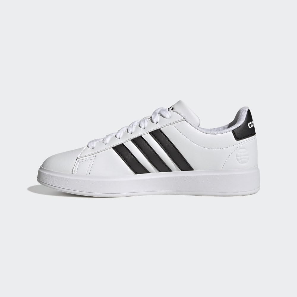 Adidas Women's Grand Court 2.0, White/Core Black/Core Black, 9.5 🍁 All In One Marketplace Canada