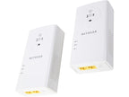 NETGEAR Powerline Adapter Kit, 2000 Mbps Wall-Plug, 2 Gigabit Ethernet Ports with Passthrough + Extra Outlet (PLP2000-100PAS) 🍁 All In One Marketplace Canada
