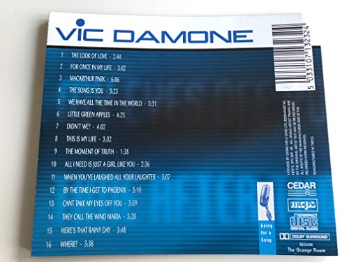16 Vocal Greats Vic Damone Audio Music CD Rock Pop