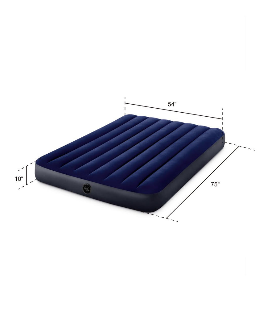 INTEX 64758E Dura-Beam Standard Downy Air Mattress: Fiber-Tech – Full Size – 10in Bed Height – 600lb Weight Capacity – Pump Sold Separately 🍁 All In One Marketplace Canada