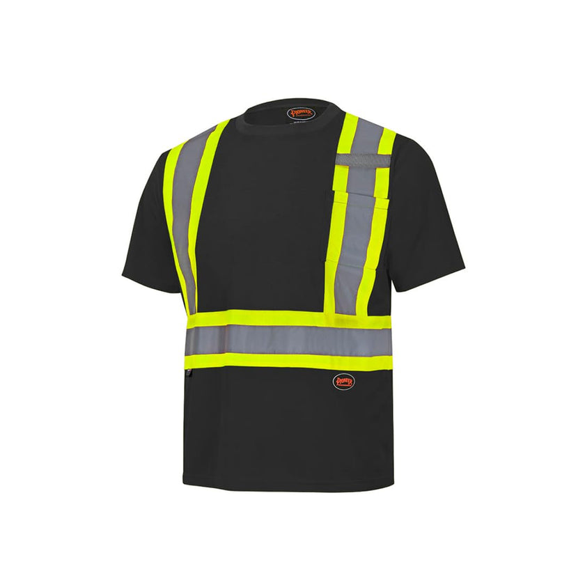 Pioneer High Vis Shirt for Men - Safety T-shirt - Class 1 🍁 All In One Marketplace Canada