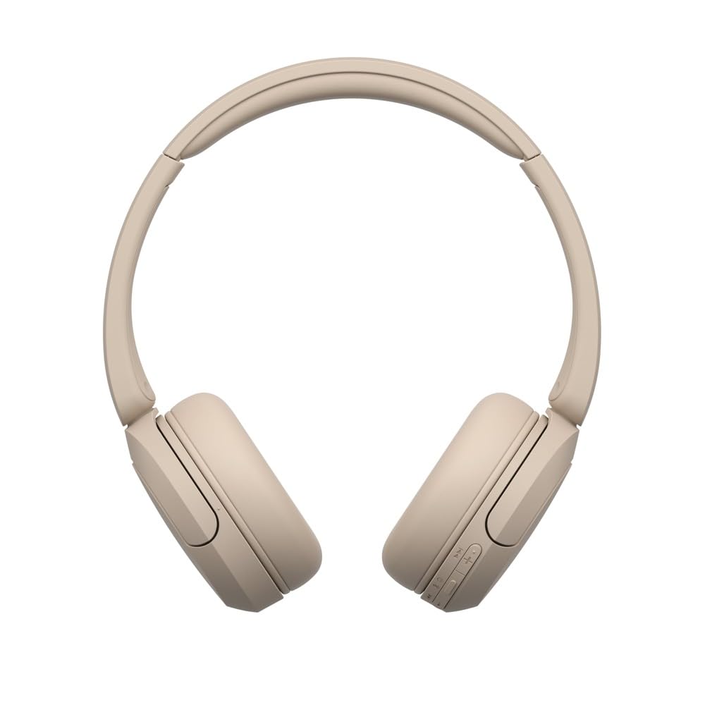 Sony WH-CH520 Wireless Headphones Bluetooth On-Ear Headset with Microphone, Cappuccino 🍁 All In One Marketplace Canada