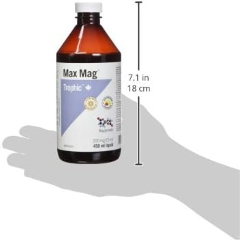 Trophic Max Mag (Magnesium Bisglycinate), 450ml, Raspberry Lemonade 🍁 All In One Marketplace Canada