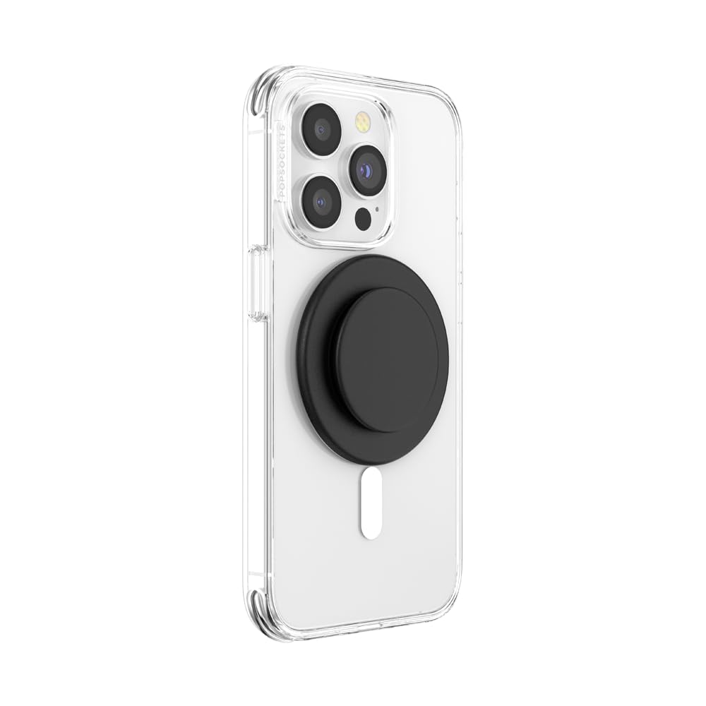 PopSockets Phone Grip for MagSafe with Kickstand, Magnetic Stand, Swappable Top, Secure Hold for iPhone MagSafe Cases, Phone & Tablet Grip - Black 🍁 All In One Marketplace Canada