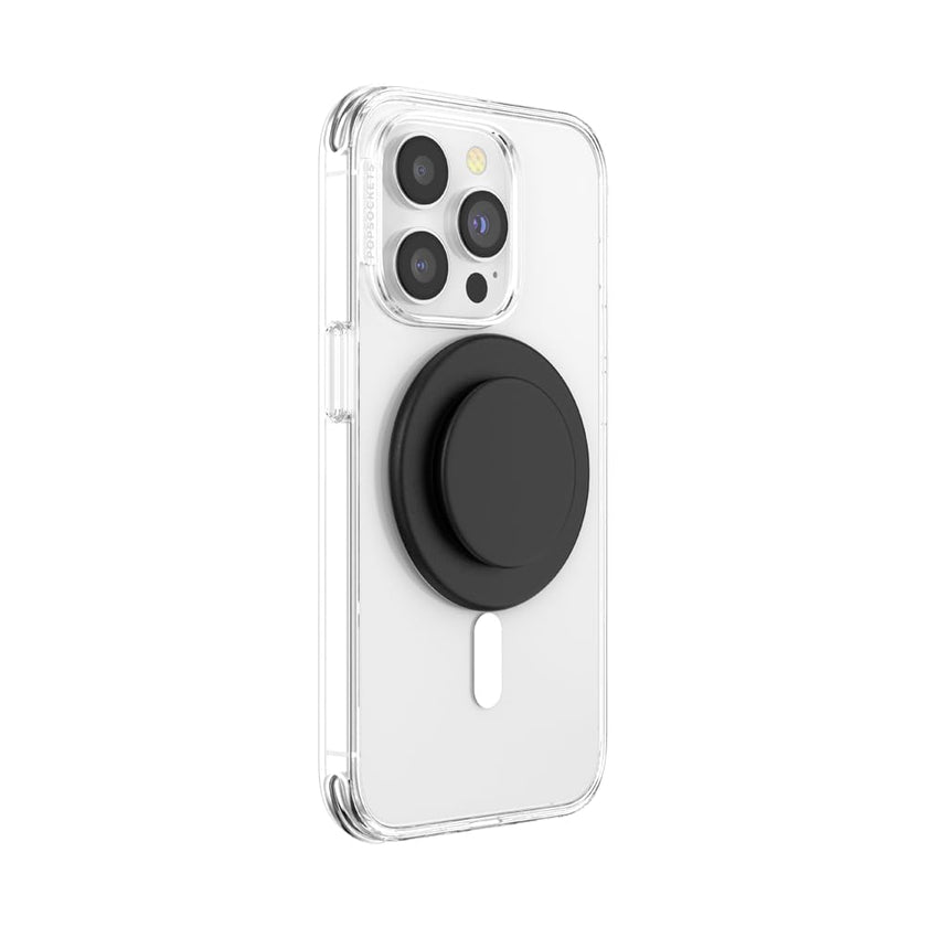 PopSockets Phone Grip for MagSafe with Kickstand, Magnetic Stand, Swappable Top, Secure Hold for iPhone MagSafe Cases, Phone & Tablet Grip - Black 🍁 All In One Marketplace Canada