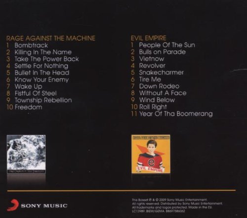 Rage Against the Machine / Rock Pack: Rage Against The Machine + Evil Empire - CD