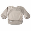 Tiny Twinkle Mess Proof Baby Bib, 2 Pack Long Sleeve Bib Outfit, Waterproof Bibs for Toddlers, Machine Washable, Tug Proof Grey, Indigo 6-24M 🍁 All In One Marketplace Canada
