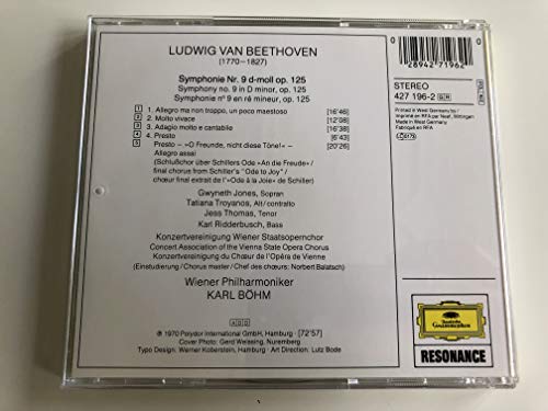 Beethoven / Symphony 9 - CD (Used)