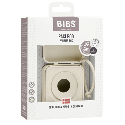 BIBS Pacifier Box | Ivory