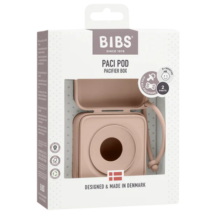 BIBS Pacifier Box | Blush