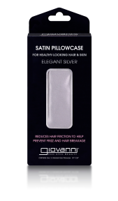 Giovanni Cosmetics - Elegant Silver Satin Pillowcase (1un)