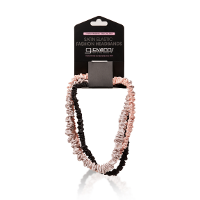 Giovanni Cosmetics - Satin Elastic Fashion Headband (3ct)