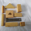 Toy Maker of Lunenburg - Wood Building Blocks Set for Kids – 40 Pieces - Made In Canada - High Quality