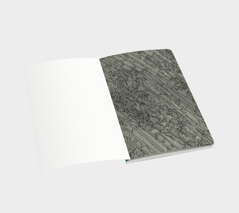 Small | Notebook | Etched in Turquoise