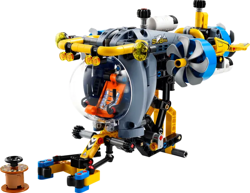 LEGO - 42201 - TECHNIC - Deep-Sea Research Submarine - 413pcs