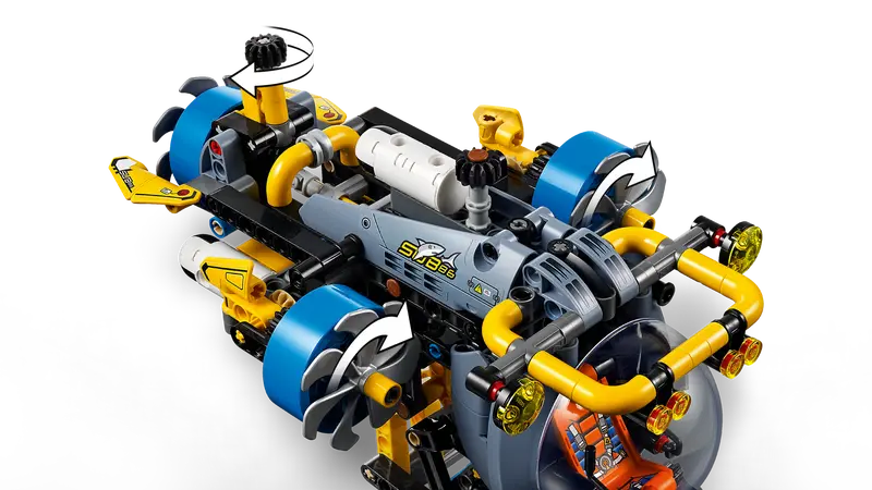 LEGO - 42201 - TECHNIC - Deep-Sea Research Submarine - 413pcs