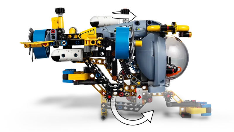LEGO - 42201 - TECHNIC - Deep-Sea Research Submarine - 413pcs