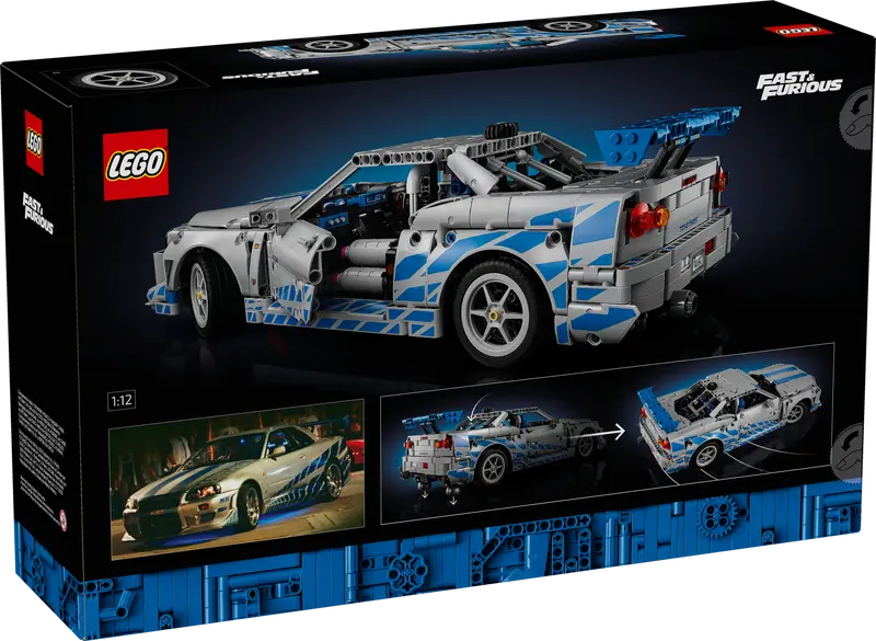 LEGO - 42210 - TECHNIC - 2 Fast 2 Furious Nissan Skyline GT-R (R34) - 1410 pièces