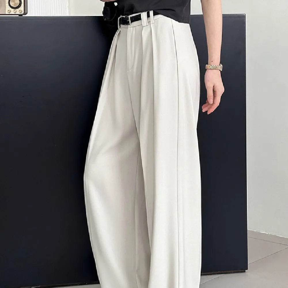 Corporate Wide Leg Pant Office Work Trouser Women