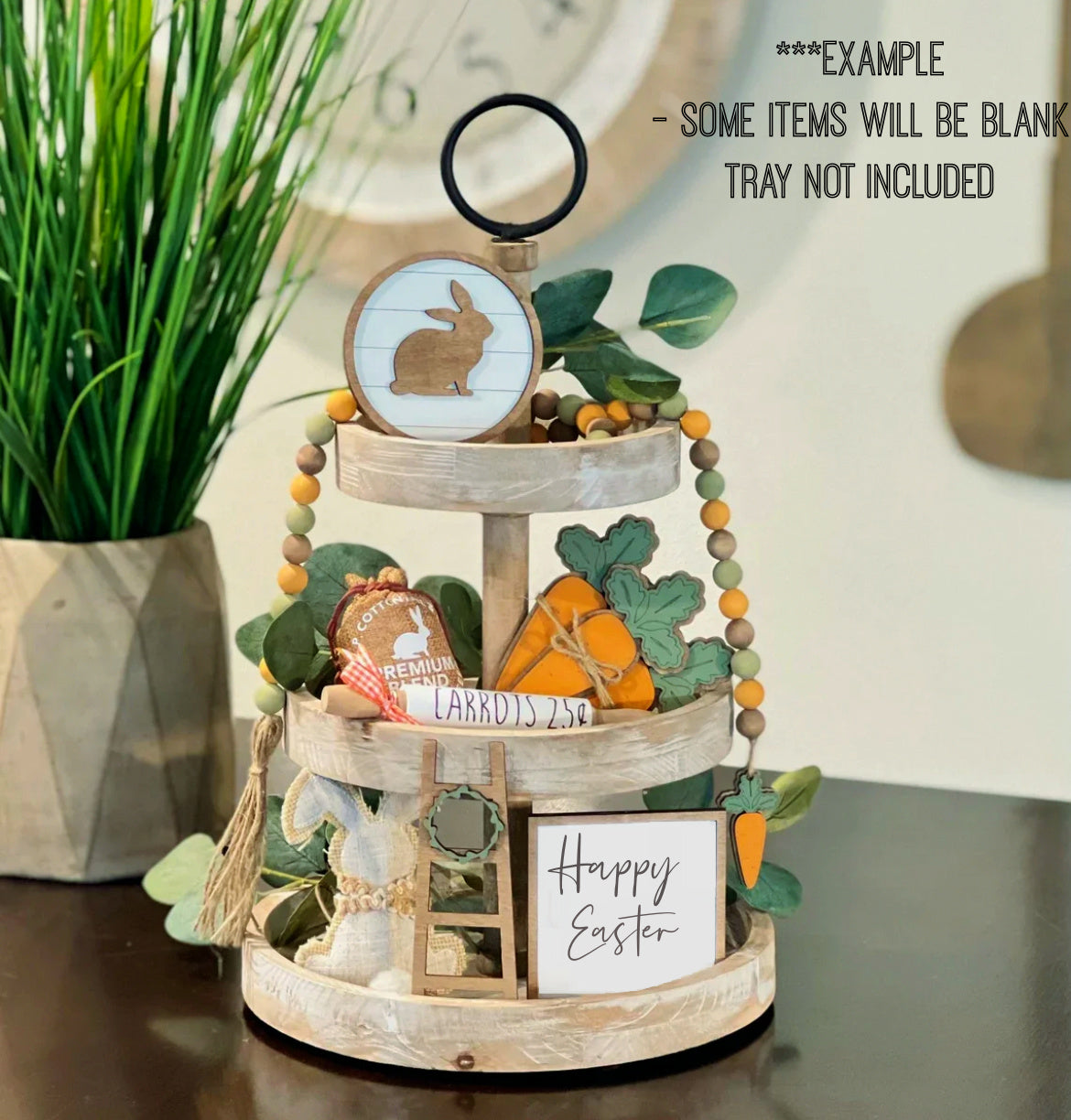 Easter Tray Decor Set