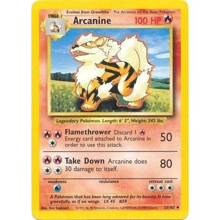 Arcanine (023/102) (BS)