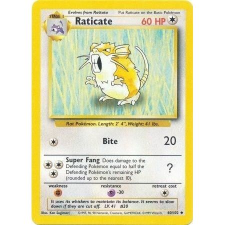 Raticate (040/102) (BS)