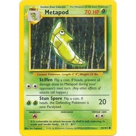 Metapod (054/102) (BS)