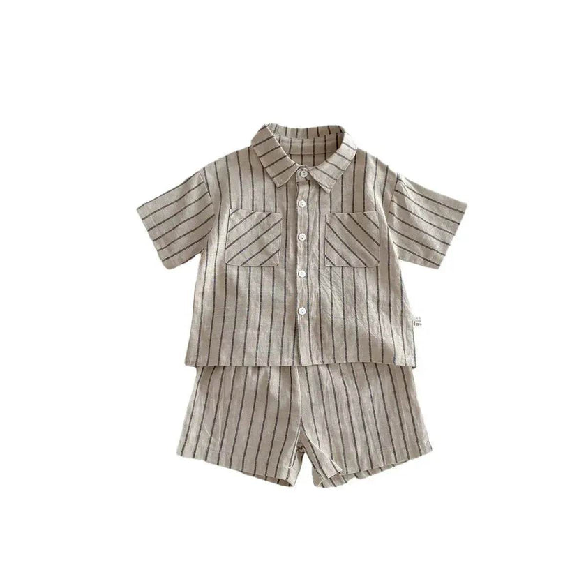 Infant Casual Short Sleeve Suit Two piece for Baby boy