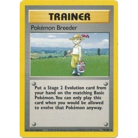 Pokemon Breeder (076/102) (BS)