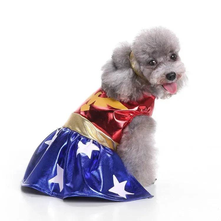 Christmas old man dog clothes