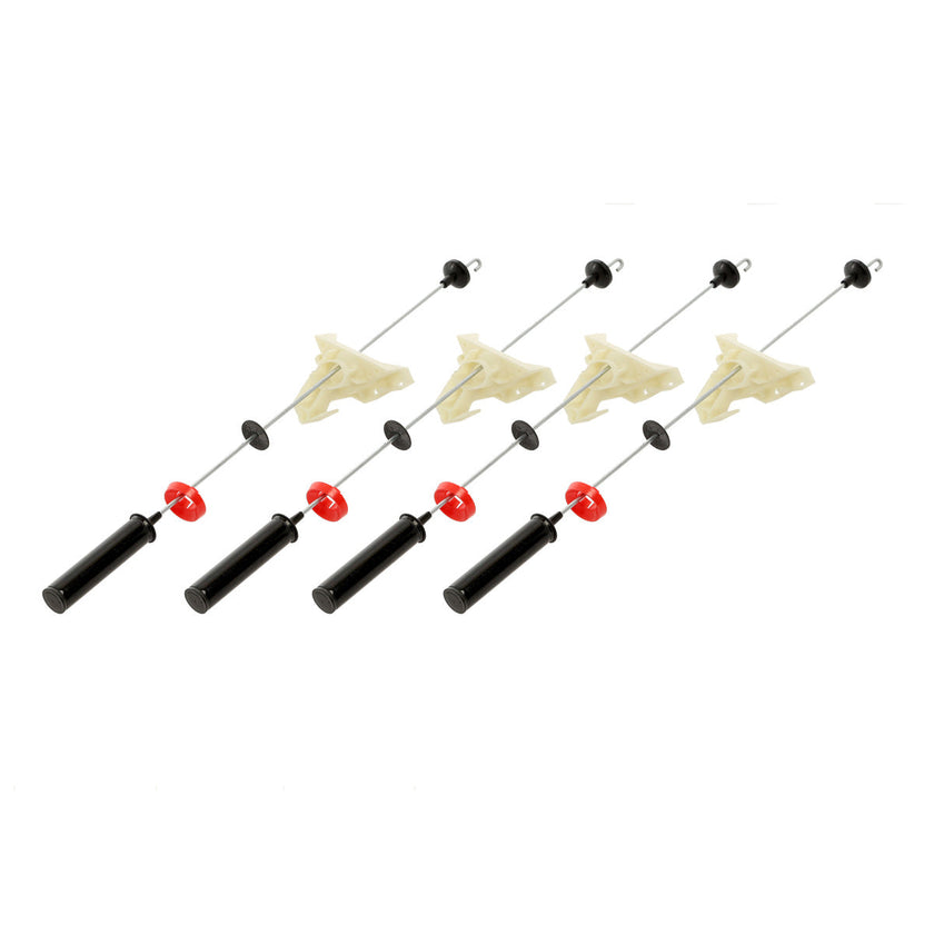 Fisher & Paykel 424569P Washer Suspension Kit, 4-Pack Black