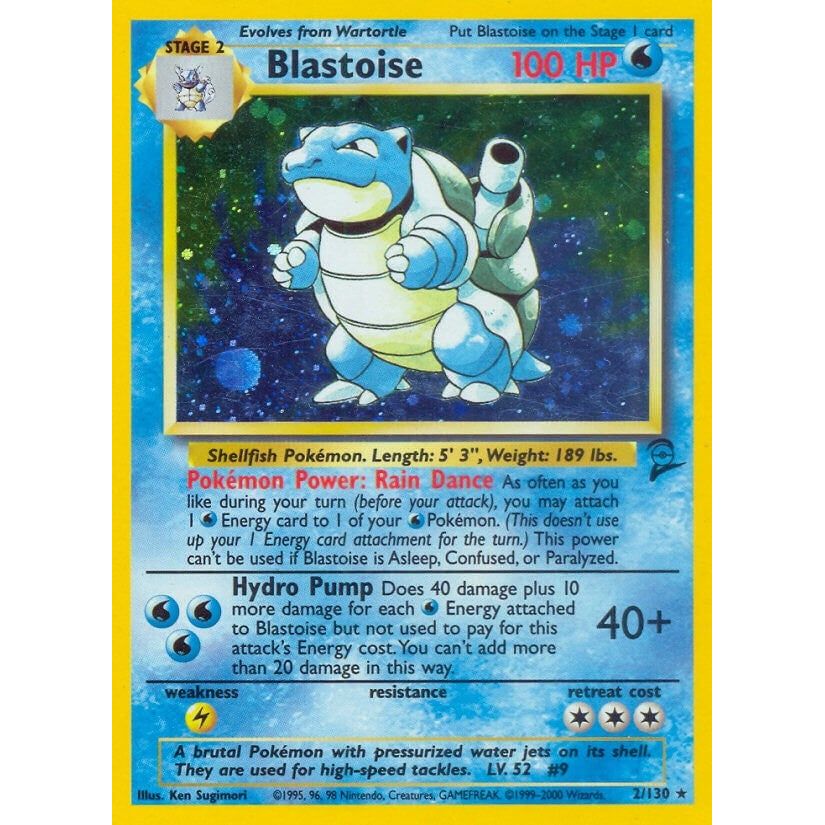 Blastoise (002/130) (BS2)