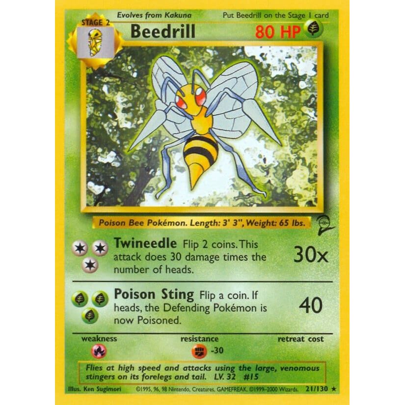 Beedrill (021/130) (BS2)