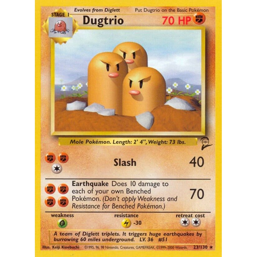 Dugtrio (023/130) (BS2)