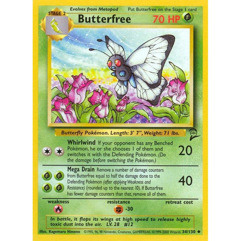 Butterfree (034/130) (BS2)