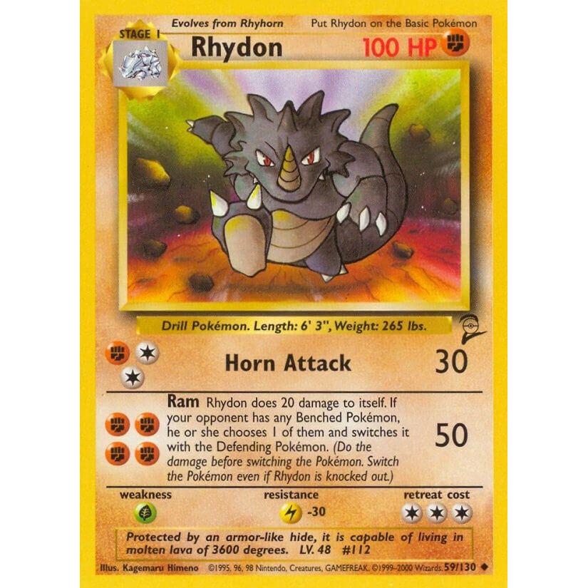 Rhydon (059/130) (BS2)