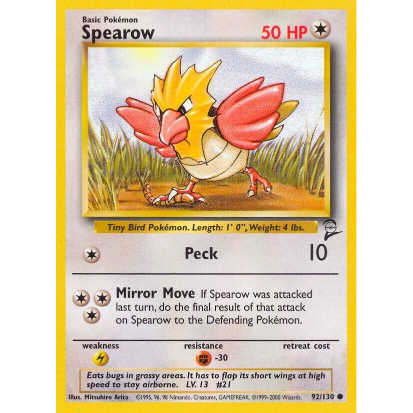 Spearow (092/130) (BS2)