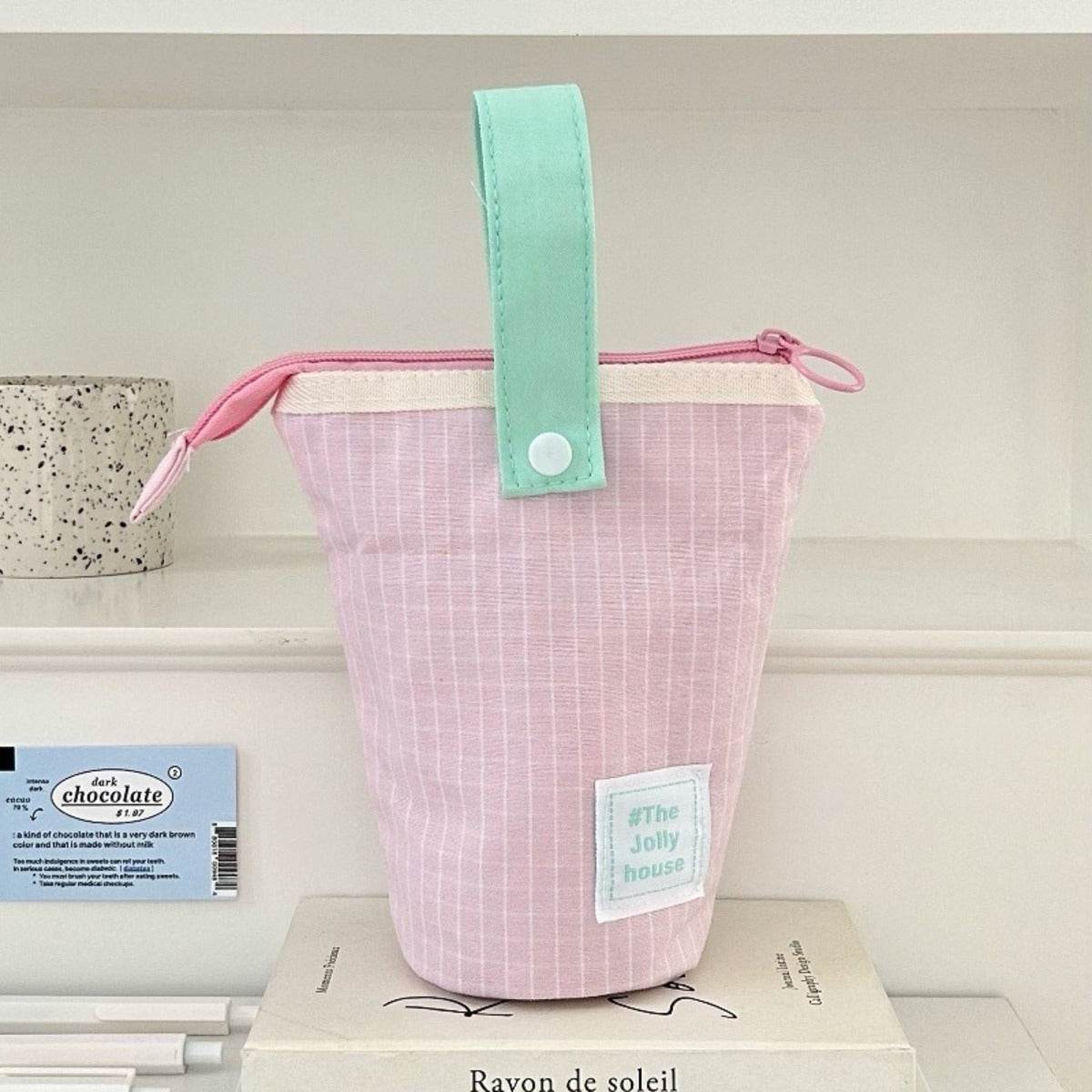 Stationery storage bag - Foldable Compartment -  Large Capacity
