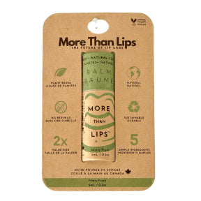 More Than Lips - Lip Balm - Minty Fresh Peggable (9ml)