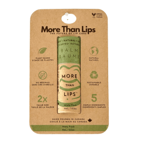 More Than Lips - Lip Balm - Minty Fresh Peggable (9ml)