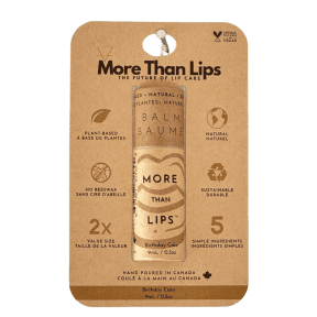 More Than Lips - Lip Balm - Birthday Cake Peggable (9ml)
