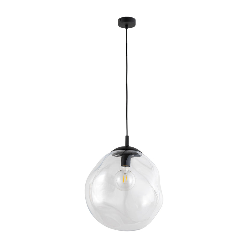 SOL Large Glass Pendant Light for Kitchen Island, Dining Room & Modern Interiors