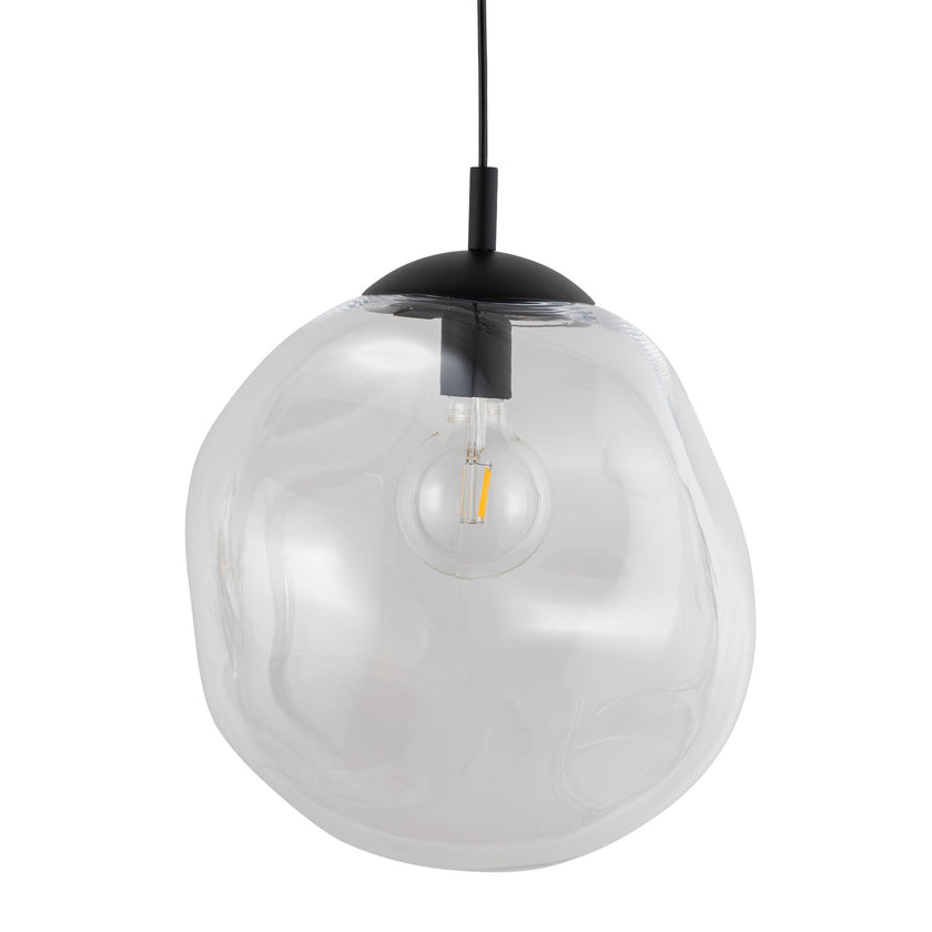 SOL Large Glass Pendant Light for Kitchen Island, Dining Room & Modern Interiors