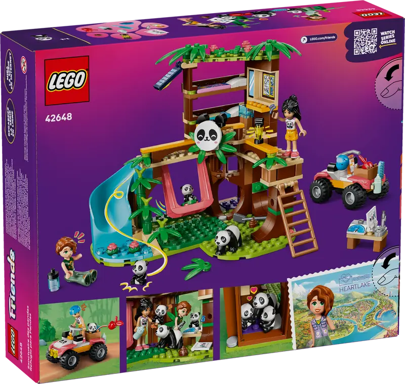 LEGO - 42648 - FRIENDS - Panda Sanctuary Animal Care - 243pcs