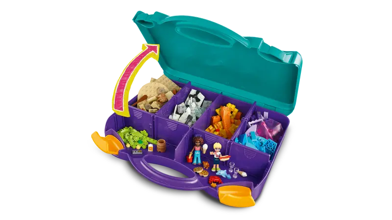 LEGO - 42672 - FRIENDS - Creative Beach and Travel Suitcase - 188pcs