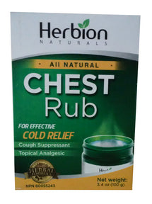 Herbion All Natural Chest Rub (100g)