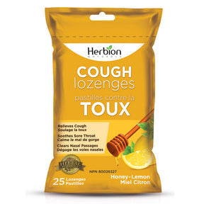 Herbion - Honey Lemon Cough Loz Pouches (25lz)