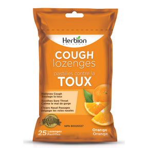Herbion - Orange Cough Lozenges Pouches (25lz)